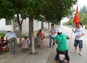 中國礦業(yè)大學(xué)資源學(xué)院暑期社會實(shí)踐團(tuán)隊(duì)深入潘樓村展開調(diào)研