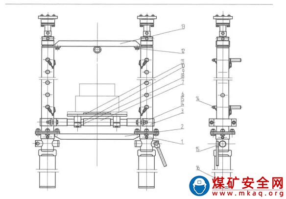 ZYJ-420/200液壓鉆機底座改裝