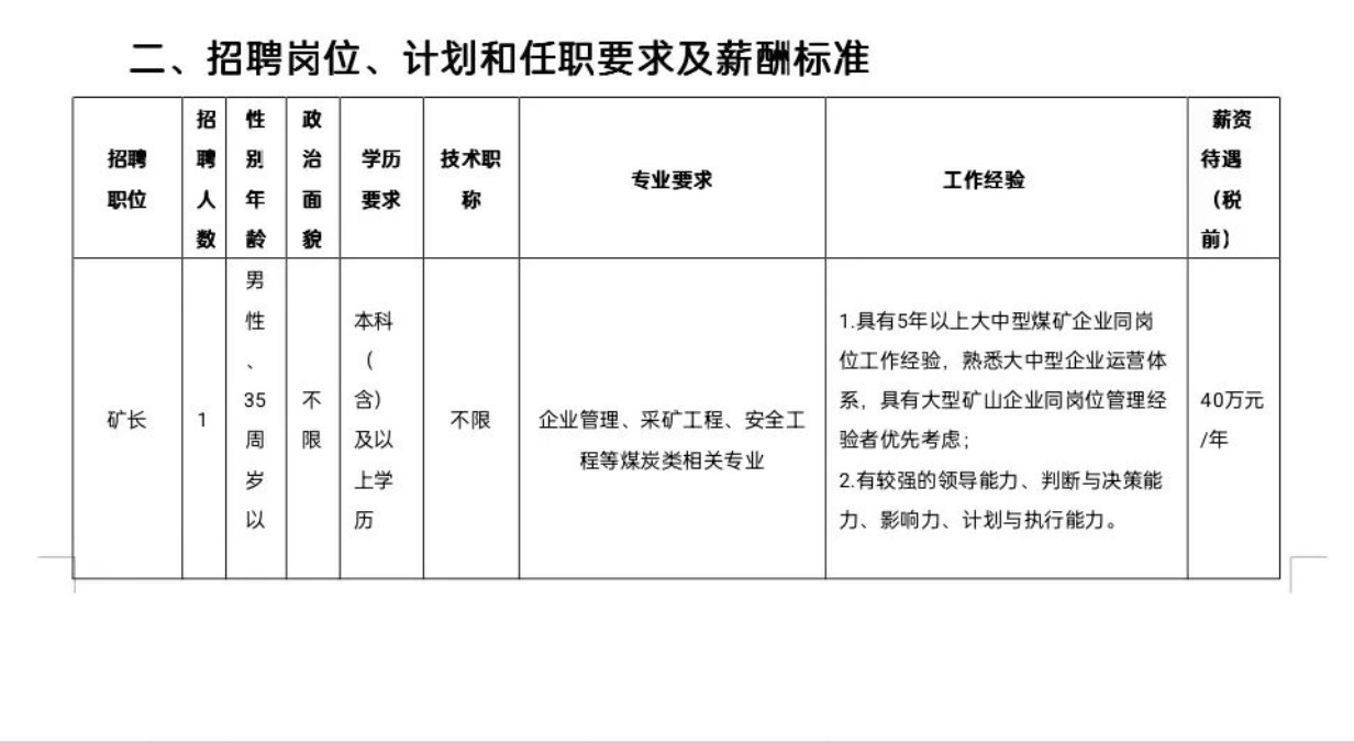 烏海市城市建設(shè)投資集團(tuán)有限責(zé)任公司五虎山井田南部采空區(qū)災(zāi)害綜合治理項(xiàng)目公開(kāi)招聘項(xiàng)目工作人員